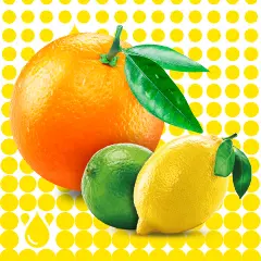 Orange, lemon and lime