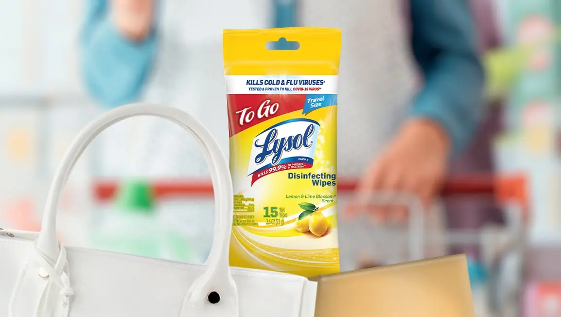 Travel size clearance disinfectant wipes