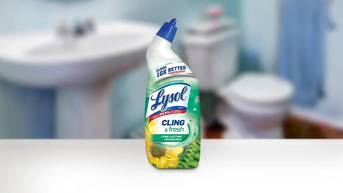 Toilet cleaner, germs-free, Bowl