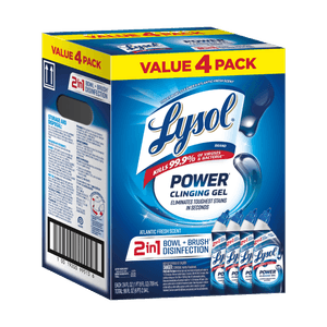 LYSOL® Toilet Bowl Cleaner - Power Quad Pack