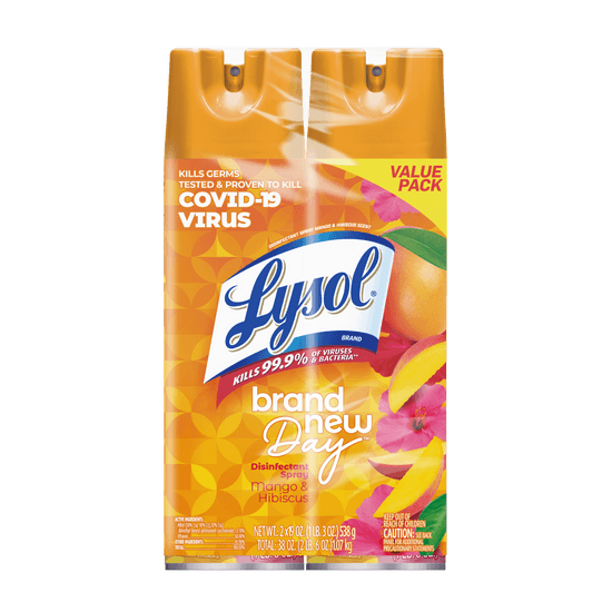 LYSOL® Disinfectant Spray - Brand New Day Mango & Hibiscus