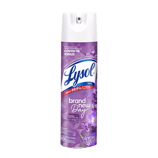 Lysol® Disinfectant Spray Brand New Day Lavender and Cotton Blossom
