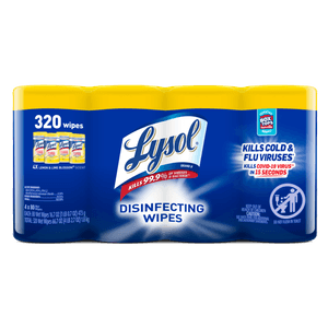 LYSOL® Disinfecting Wipes - Lemon & Lime Blossom® 4x80 ct.