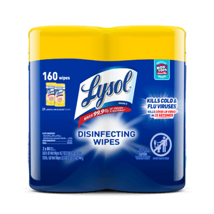 LYSOL® Disinfecting Wipes - Lemon & Lime Blossom® 2x80 ct.