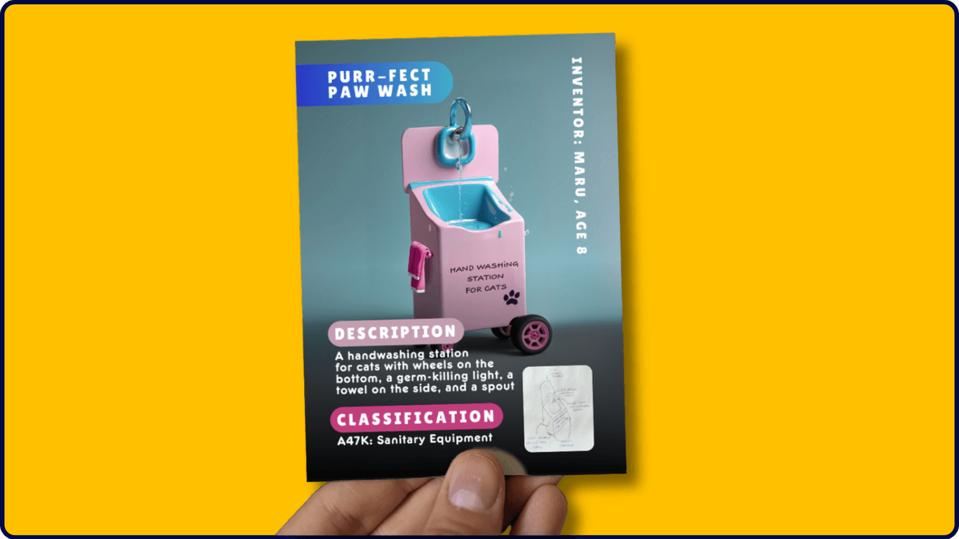 Collectible Inventor Cards