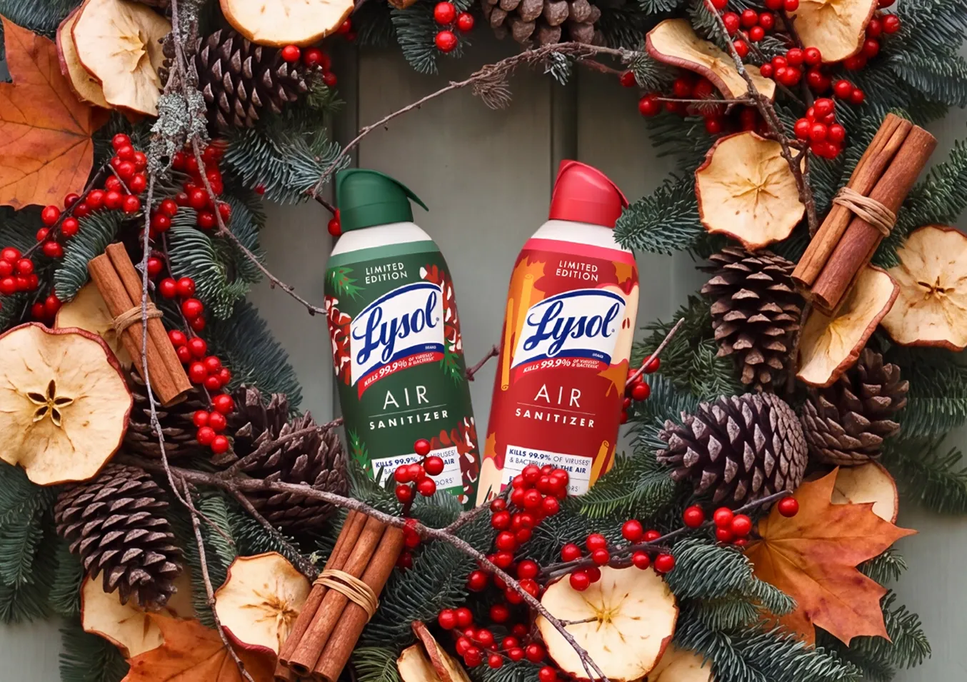 Lysol sweepstake banner