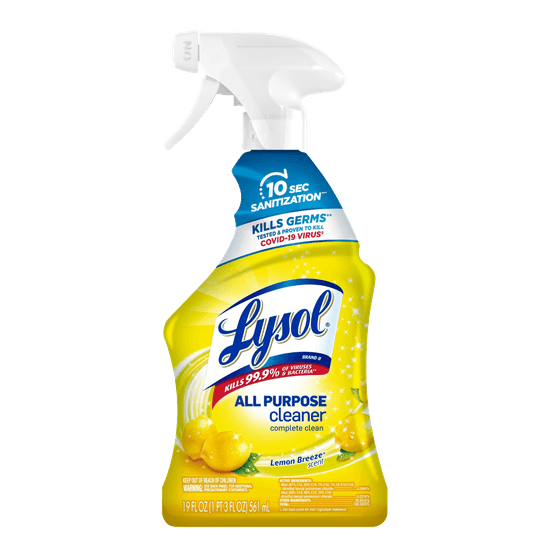 LYSOL® All Purpose Cleaner - Trigger Lemon Breeze® Twin 2x32 oz.