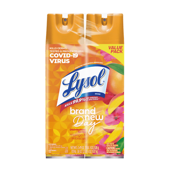 LYSOL® Disinfectant Spray - Brand New Day Mango & Hibiscus