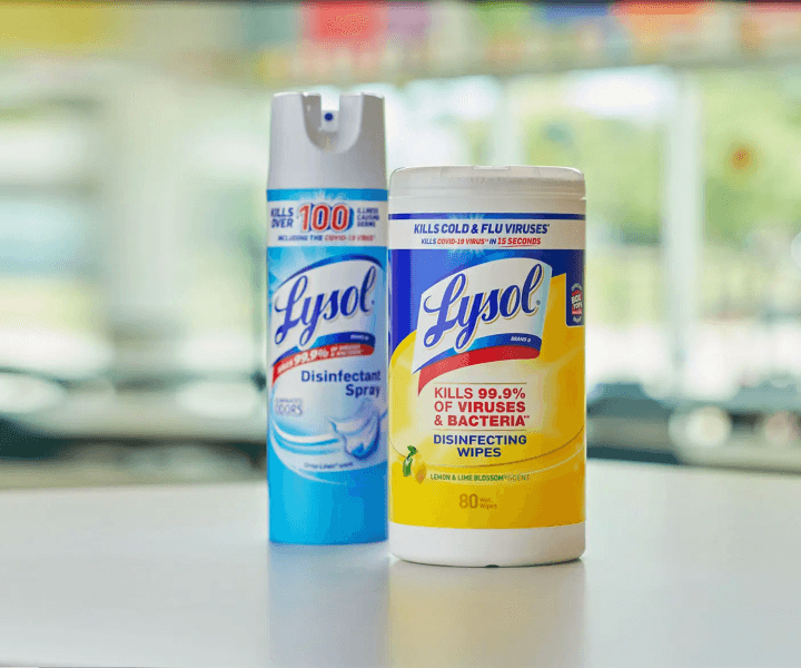 lysol global us homepage header