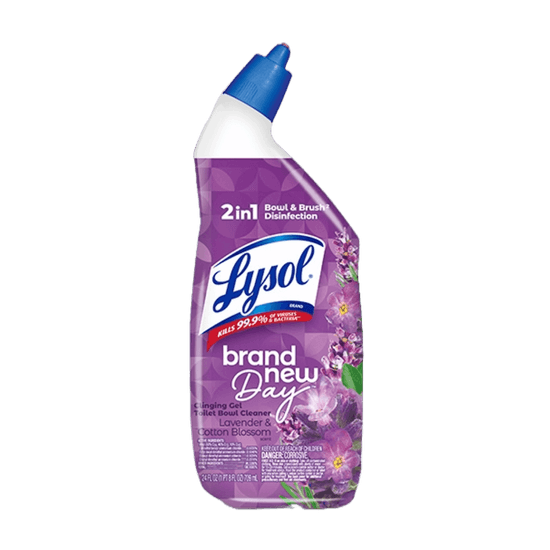 Lysol® Toilet Bowl Cleaner Brand New Day Lavender and Cotton Blossom