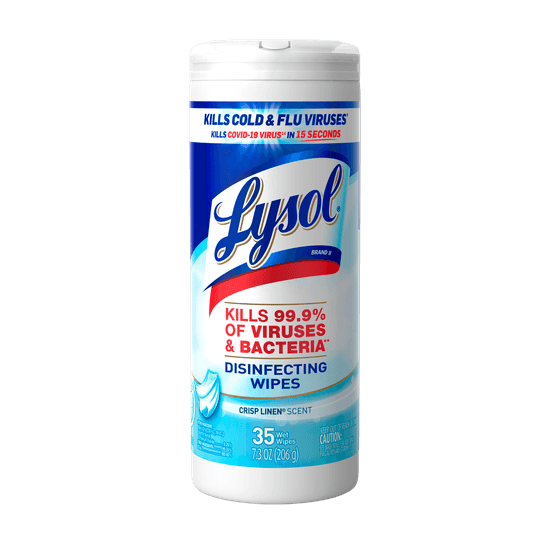 LYSOL® Disinfecting Wipes - Crisp Linen® 35 ct.